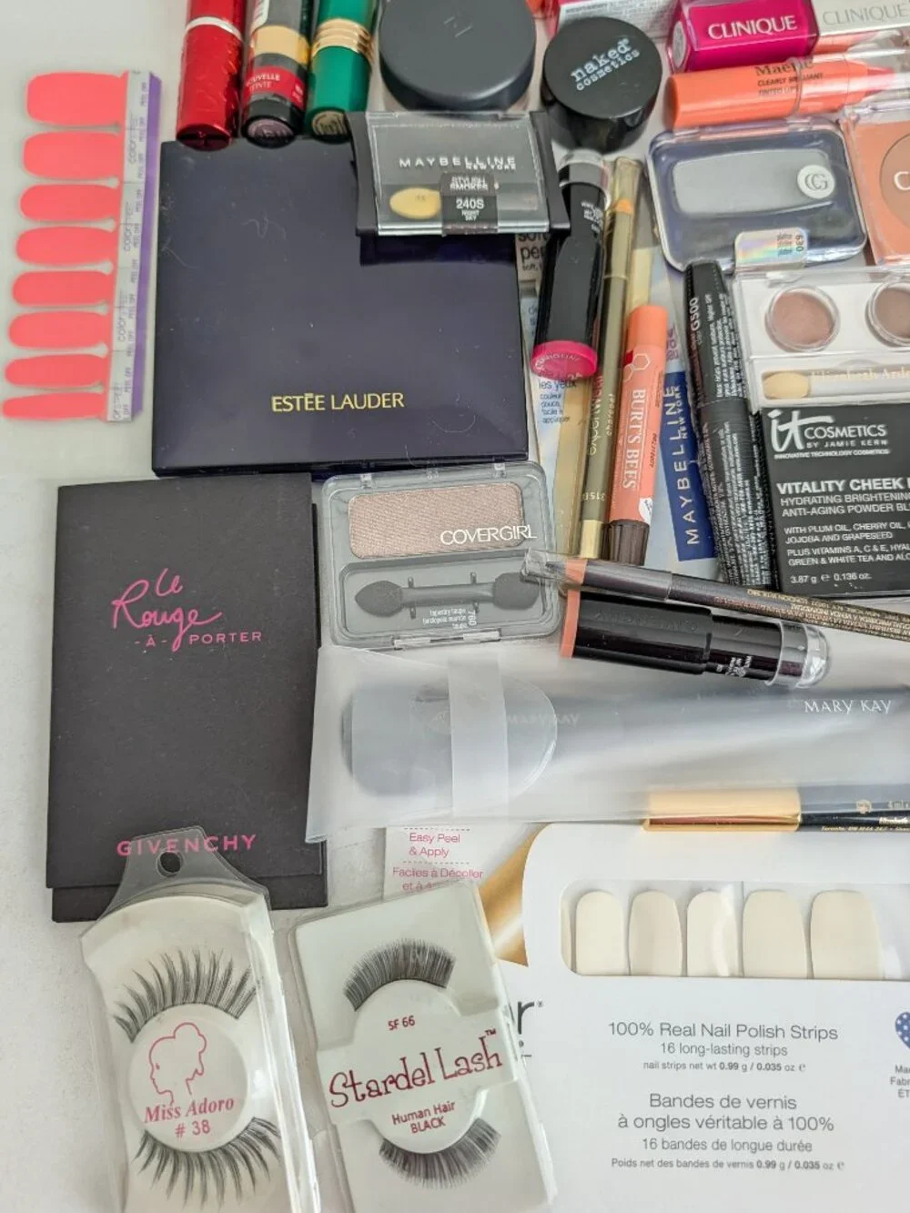 Mixed Beauty Makeup Cosmetics Lot Over 60 Pieces Assorted Brands ALL NEW